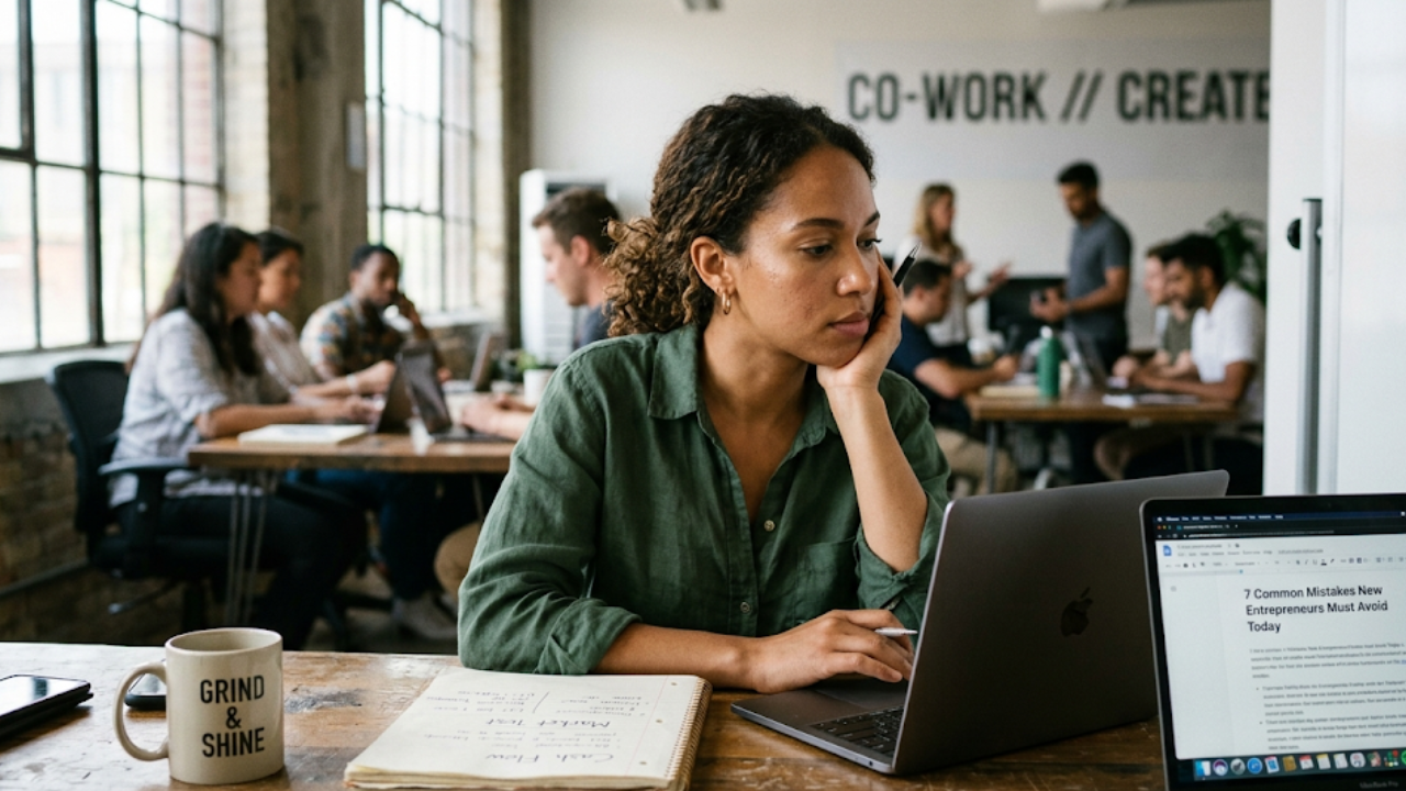 7 Common Mistakes New Entrepreneurs Must Avoid Today